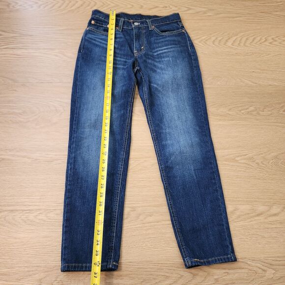 Levi's Strauss 531 Athletic Slim Stretch Dark Blue Denim Jeans Mens 29x30 Cowboy - Picture 6 of 11